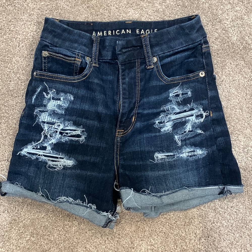 American Eagle next level stretch jean shorts